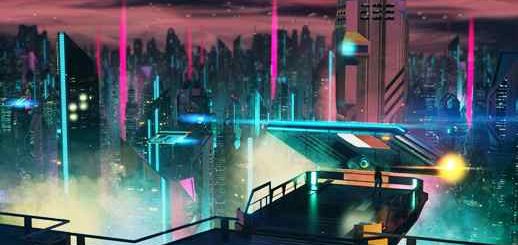 Cyberpunk Platform Night City