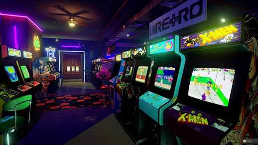 LiveWallpapers4Free.com | Retro Arcade Room / Memories from Childhood - Live Desktop