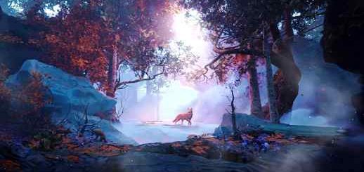 Autumn / Red Forest / Fox / Fantasy World - Live Wallpaper