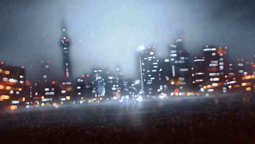Rainy Evening in the Metropolis - Live Wallpaper