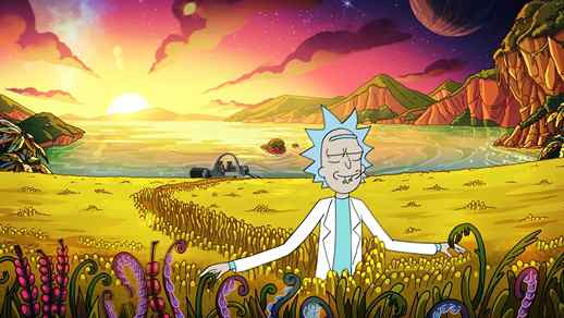 LiveWallpapers4Free.com | Alien World Rick and Morty Anime 4K - Live Wallpaper