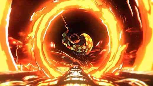 LiveWallpapers4Free.com | Tanjiro Kamado / Hinokami Kagura / Dance of the Fire God - Animated Desktop