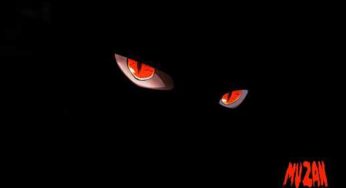 anime evil red eyes
