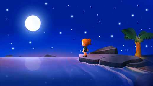 Star Night | Animal Crossing: New Horizons 8K - Desktop Theme