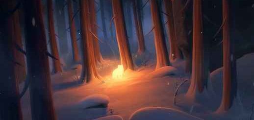 Arctic Spirit | Winter | Forest | Snow and Little Fox 4K - Live Wallpaper