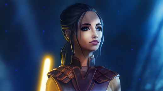 Bastila Shan Star Wars: Knights of the Old Republic 8K - Desktop Theme