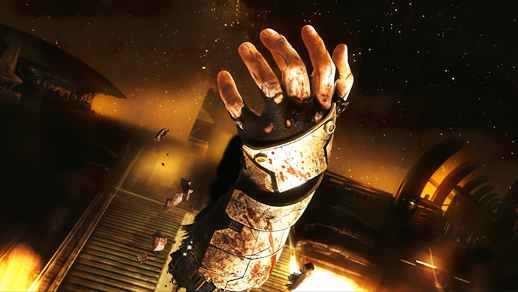 LiveWallpapers4Free.com | Dead Space Bloody Hand 4K Quality Desktop