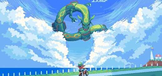 Pokemon Emerald | Title Screen | Pixel 4K Quality