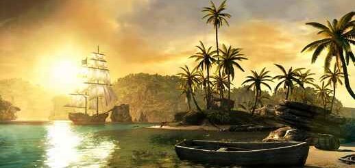 Pirate Bay | Ship | Boat | Palms 4K Quality