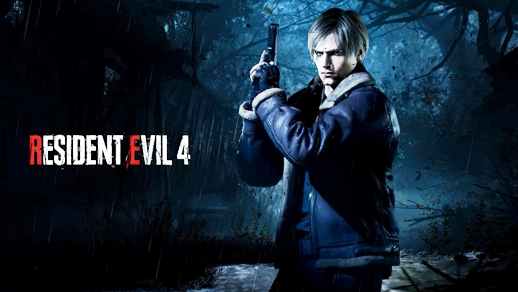 LiveWallpapers4Free.com | Leon with Gun in The Rain | Resident Evil 4 Remake