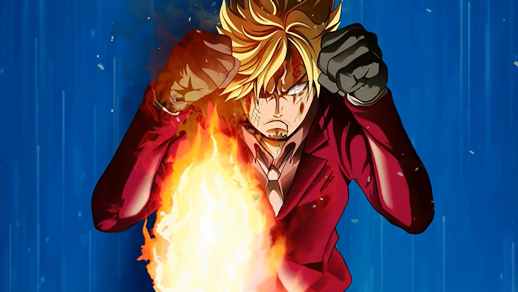 LiveWallpapers4Free.com | Sanji | Diable Jambe | One Piece Live Wallpaper
