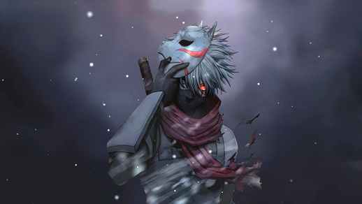 Kakashi Anbu with Mask | Snow