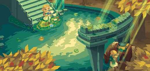 Link and Zelda | Tears Of The Kingdom | Pixel Art