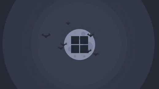Windows 11 Bats 4K Quality Wallpaper