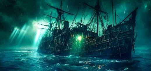 A Ghost Ship in the Silence of the Night