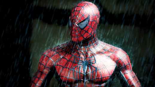 LiveWallpapers4Free.com | Spider Man | Stormy Day | Rain