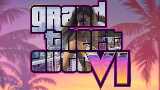 LiveWallpapers4Free.com | GTA 6 Cute Blonde and Palm Trees