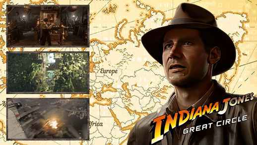 LiveWallpapers4Free.com | Indiana Jones and the Great Circle 2024 Game