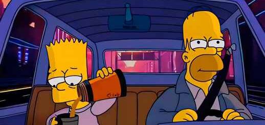 Bart & Homer Simpsons Chill Drive