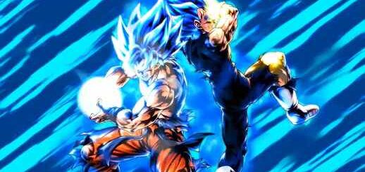 Super Saiyan Blue Goku x Vegeta