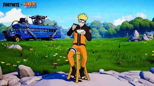 LiveWallpapers4Free.com | Fortnite x Naruto Shippuden is Having a Snack