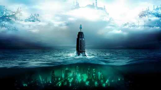 LiveWallpapers4Free.com | Bioshock | Underwater City | Lighthouse