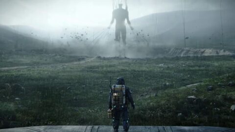 Death Stranding Game Boss Fight 4K Quality Wall