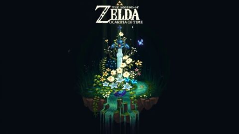 Master Sword The Legend Of Zelda: Ocarina Of Time | Pixel Art 4K Quality Background