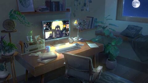 My Gaming Room at Night and Day – Animated Desktop