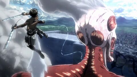 Eren vs Colossal | Attack On Titan