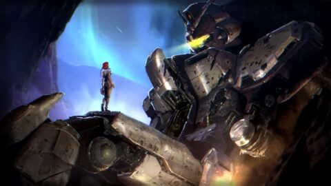 Gundam Damage Robot – Animated Background