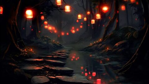 Fantasy Dark Forest | Lantern Festival