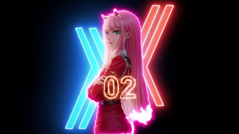 Darling in the Franxx Zero Two - LiveWallpapers4Free.com