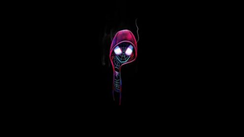 Miles Morales Spider-man: Into The Spider-verse / Minimalism 4K – Animated Desktop