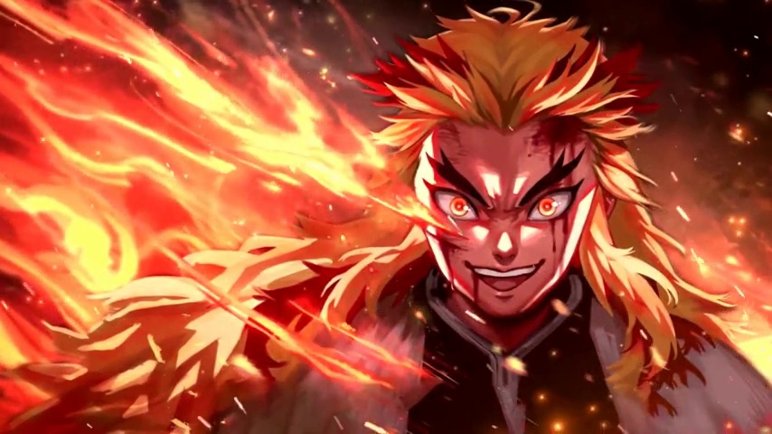 Rengoku Flame Breathing | Kimetsu No Yaiba - LiveWallpapers4Free.com