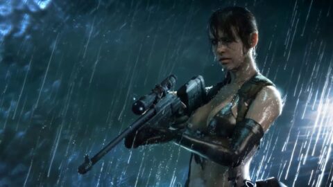 Quiet Assassin Girl with Sniper Rifle / Metal Gear Solid 5 / 4K – Motion Desktop