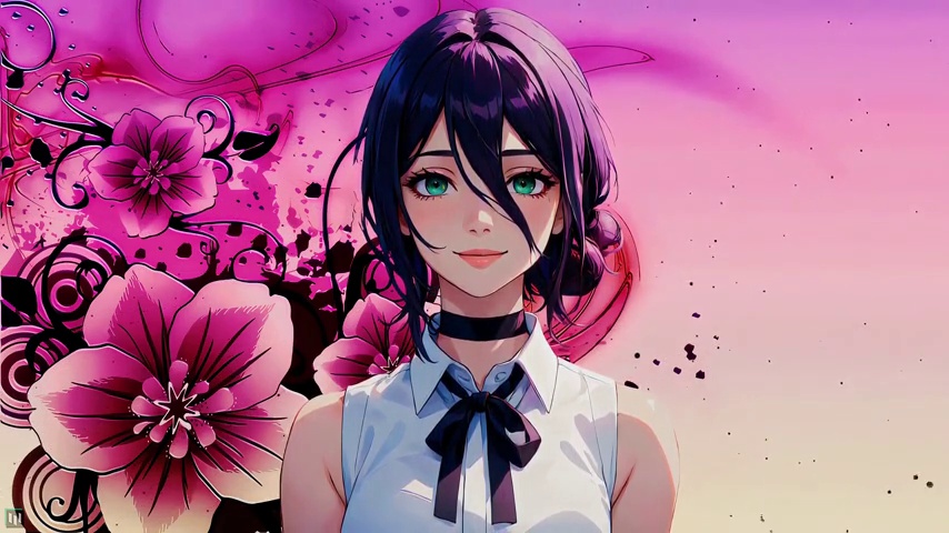 Cute Reze from Chainsaw Man Manga - LiveWallpapers4Free.com