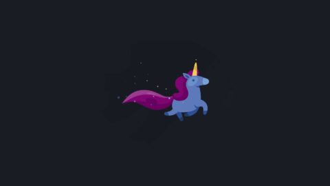 Cute Funny Unicorn – Animated Desktop Background