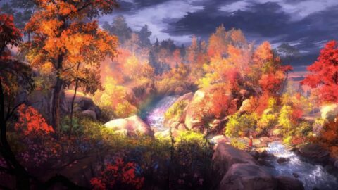 Fall Forest | Golden Autumn | Nature | Landscape 8K – Live Wallpaper