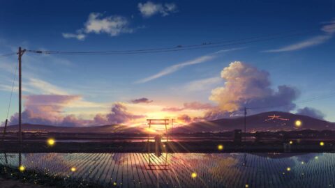 Yosuga No Sora Anime Landscape Sunset – Desktop Background