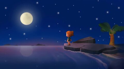 Star Night | Animal Crossing: New Horizons 8K – Desktop Theme
