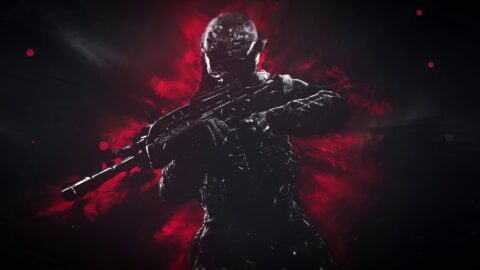 Soldier Red Background COD Game – Free Live Wallpaper