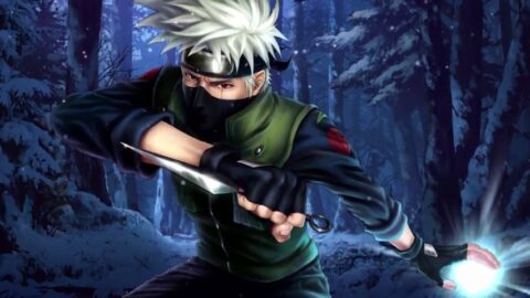 Kakashi Hatake Electricity Snow Naruto Anime