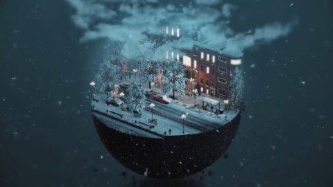 Mini World / Globe / Snow / City Life