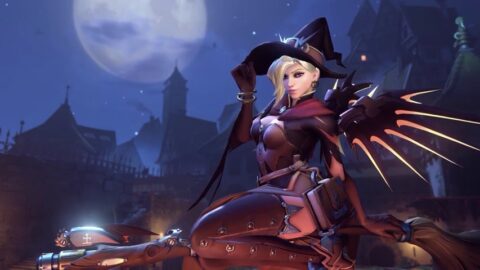 Overwatch Mercy Witch Live Video Background