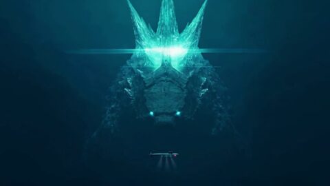 Godzilla Underwater Monster / Submarine 4K Quality