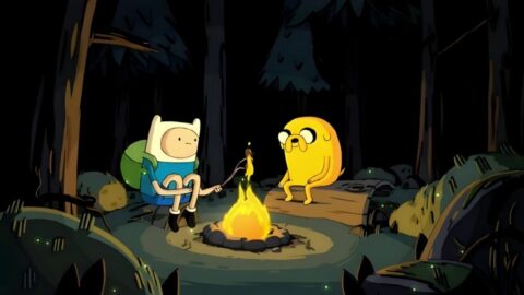 Jake and Finn Camping | Adventure Time
