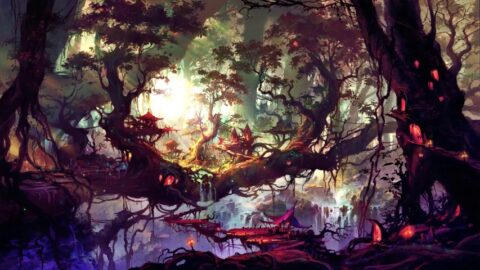 Enchanted Forest / Mystical Place 4K – Animated Background