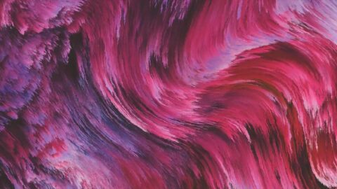 Abstract Pink Waves at 4K Quality – Live Desktop