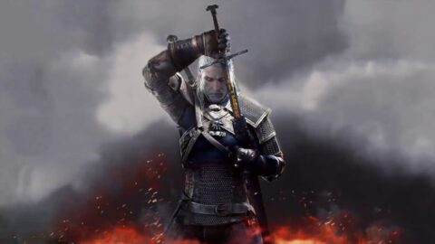 Geralt Of Rivia with Sword / The Witcher 3: Wild Hunt 4K – Live Desktop